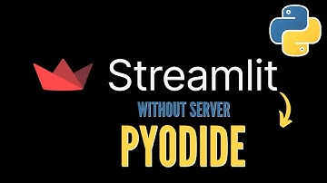 Stlite - Streamlit without Server - powered by Pyodide (WebAssembly)