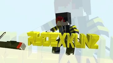 Minecraft animation intro template by @Top1a