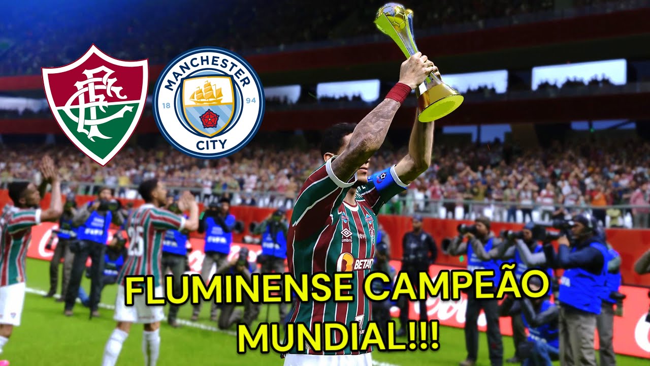 FLUMINENSE É CAMPEÃO MUNDIAL DE CLUBES 2023! SIMULAÇÃO NO PES