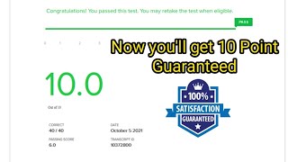 Fiverr English Test Answers 2021 October 6