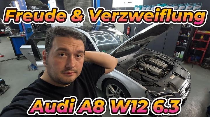 Zerlegt niemals euer Auto... Audi A8 W12 6.3 Puzzle für Erwachsene