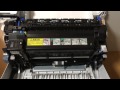 EPSON　LP-S6160 に両面印刷ユニットを取り付けた。