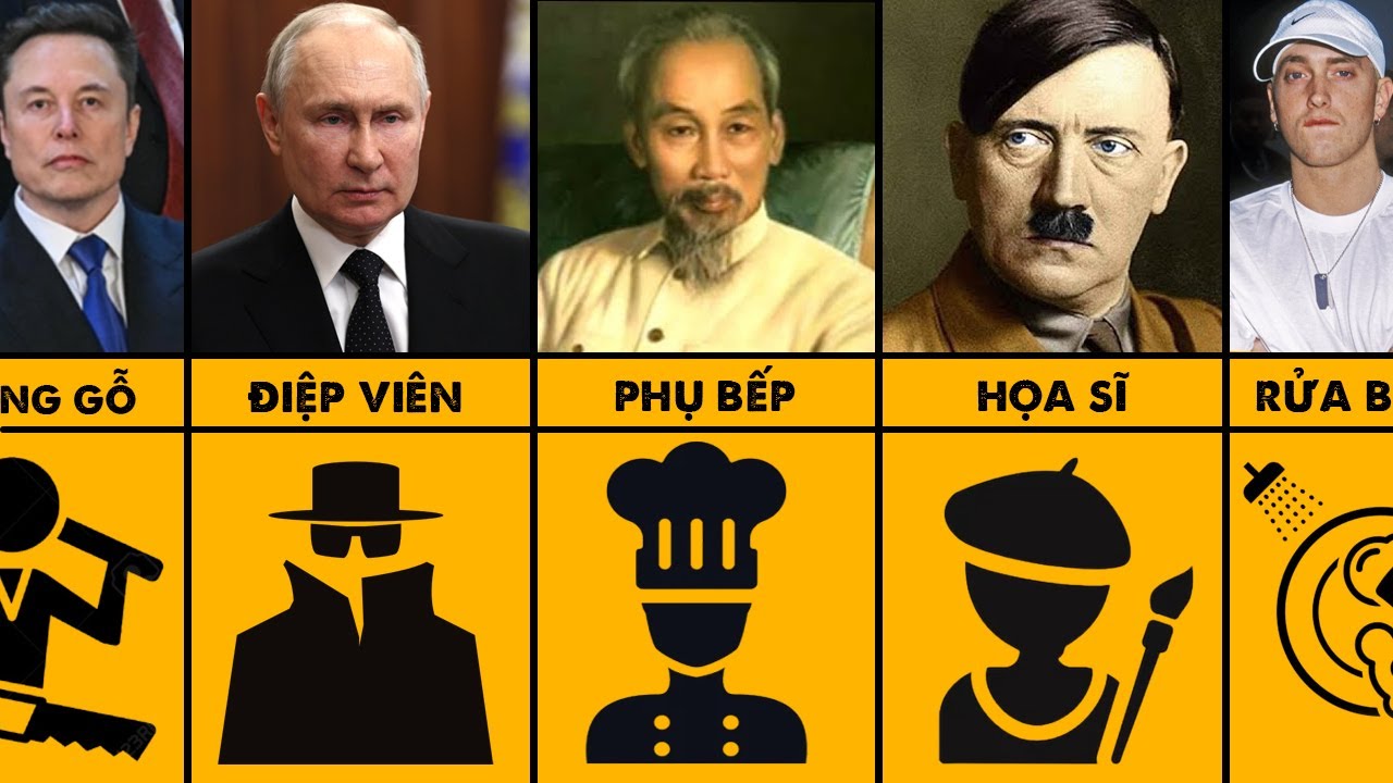 Nghề nghiệp đầu tiên của người nổi tiếng trước khi họ trở nên.. 