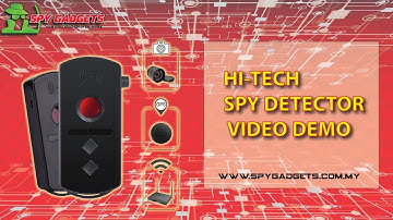 HI-TECH SPY DETECTOR VIDEO DEMO