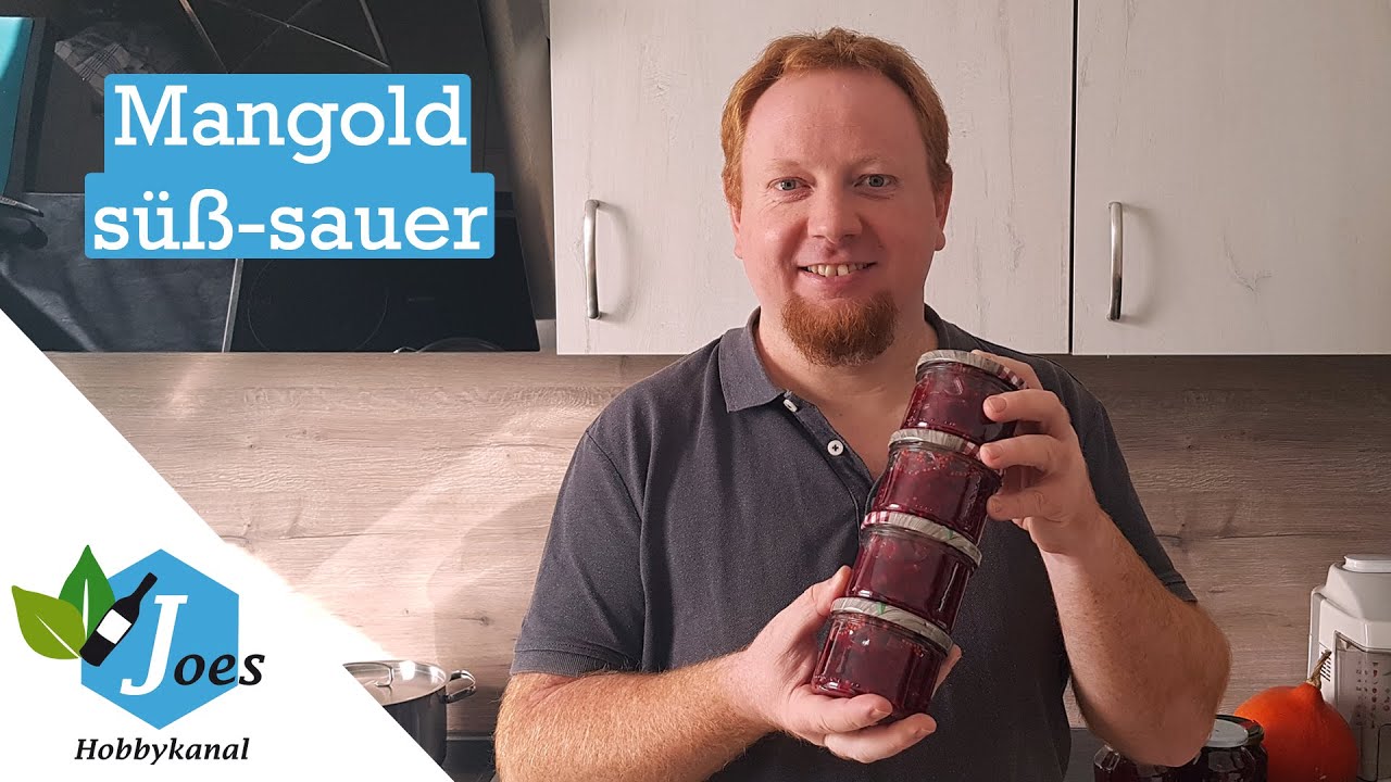 Mangold süß-sauer haltbar machen