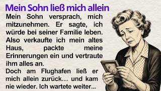 My Son Left Me Alone ⭐ Learn German with Stories | German Level 1 Listening Practice screenshot 5