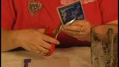 Glass Etching : Glass Etching: Stencil Placement