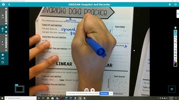 Unit 7: Bivariate Data & Scatterplots Video Notes