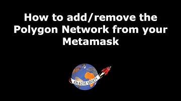 How to add/remove the Polygon Network from your Metamask (Tutorial) (Reupload)