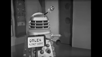 The Doctor Hides Inside a Dalek Casing | The Space Museum | Doctor Who