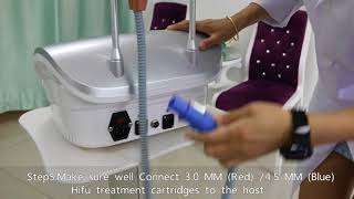 Vmax Hifu machine Installation Video 1