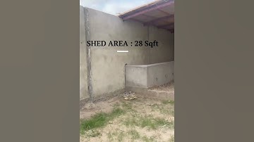 How to build a cattle shed | Shed Size Overview | Full video in description   #cattle  #shorts