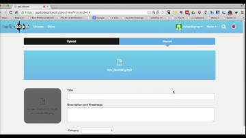 How to Use AudioBoom to Create Short Audio Recordings