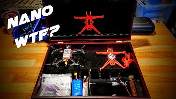 Nano 1S 18650, 2S even 3S freestyle? Nano 4k? #nanolongrange by Dave_C FPV build updates