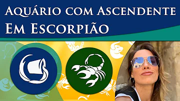 Como é uma pessoa de Aquário com ascendente em Escorpião?