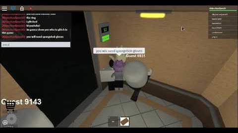 how to glitch outside of the normal elevator