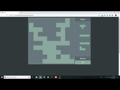 Tettet Game In JavaScript With Source Code | Source Code & Projects