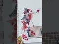 ASMR✨ scrapbook 🌹Red Theme #asmr  #scrapbooking #diy #journal