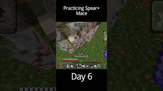 I am just beginner #minecraft #gaming #charge #wind #golem #iron #spear #mace #irongolem #Minecraft