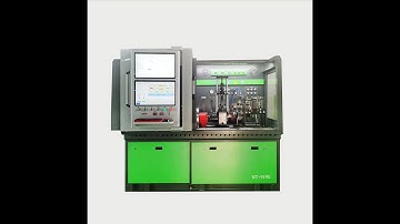 dual screen two system injector test bench NT919 test common rail injector 0445120214