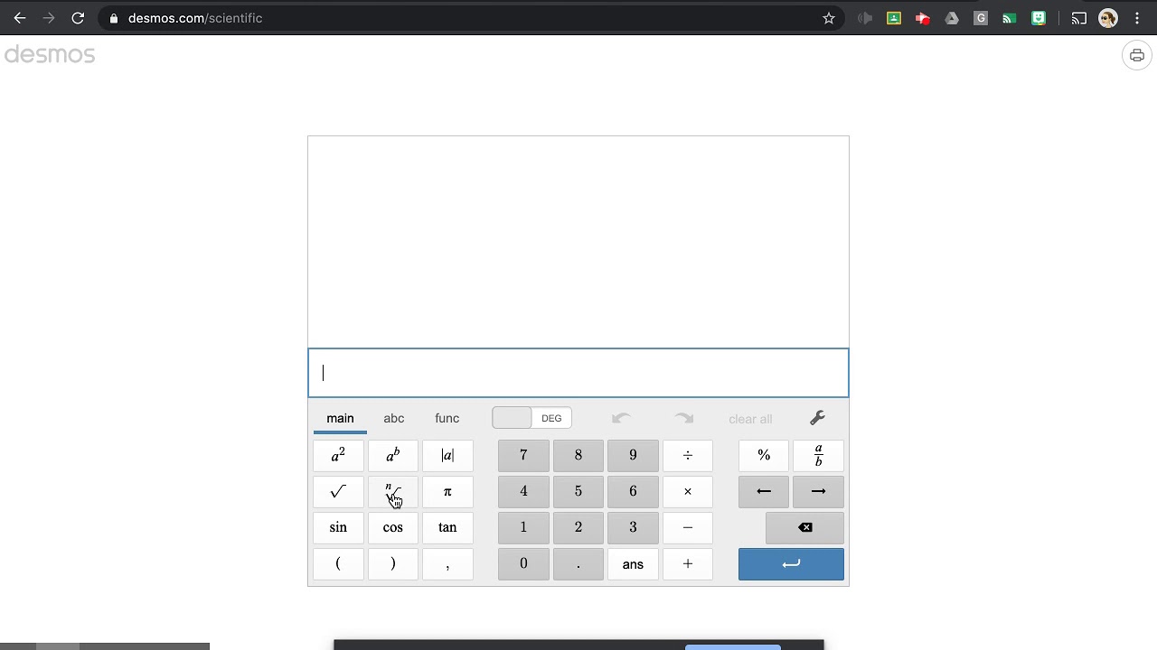 Desmos Calculator Nth Roots YouTube