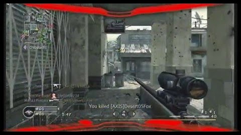 CoD4 Dualtage Montage- M40A3 Predator - Alien vx