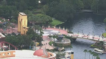 WEB EXTRA: Aerial Video Of Universal Orlando Resort Reopening To Visitors
