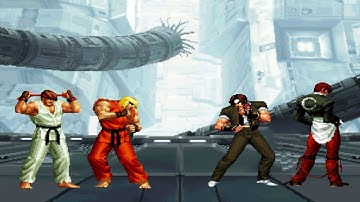 RYU KEN vs KYO IORI