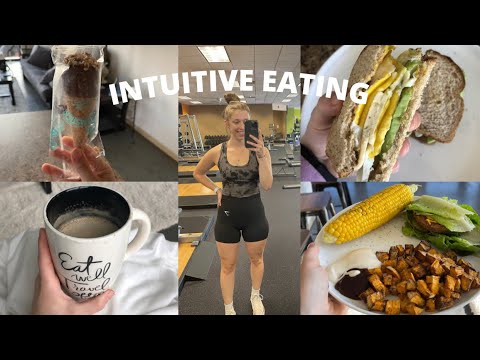 COLLEGE FULL DAY OF EATING // How I Practice Intuitive Eating