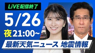 ウェザーニュースの配信のサムネイル画像