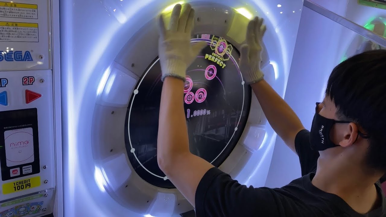 【maimaiでらっくすSplash】Like the Wind [Reborn] スタンダード譜面 MASTER ALL PERFECT 【直撮り】