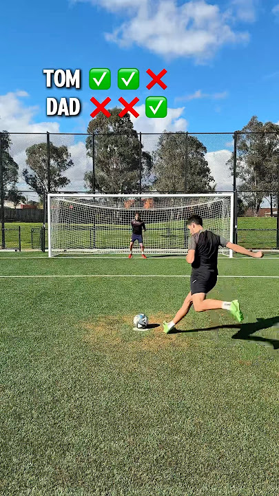 Penalty Shootout vs My Dad 👀🔥