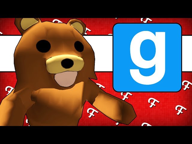 gmod: hide from pedobear! garry's mod super pedobear