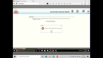 Aadhaar enrolment client failed to sync operator.successfully synced on anydesk.solution video