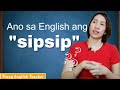 Ano sa english ang sipsip  pinay english teacher