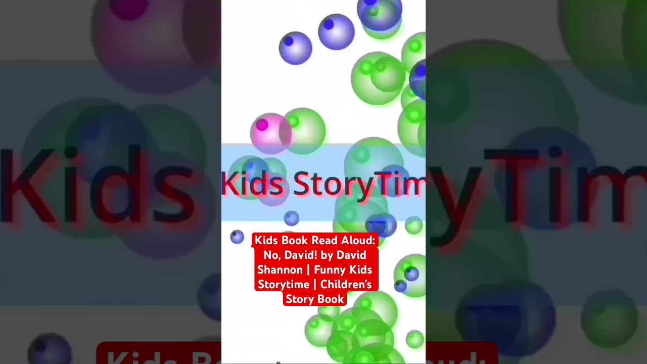Kids Book Read Aloud: No, David! by David Shannon | Funny Kids Storytime | Children’s Story Book