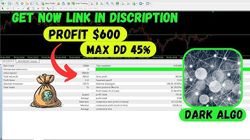 Dark Algo MT4 EA V1.5 No DLL Review & 99% OFF Deal | EA99Store Forex Expert Advisor