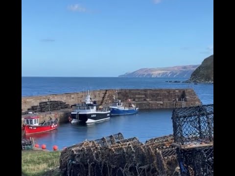 Cove Harbour , North England coastline  #travel #beach #vanlife #adventure