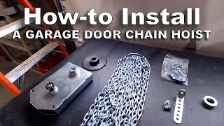 How-to Install a Fehr Garage Door Chain Hoist [Manual Opener]