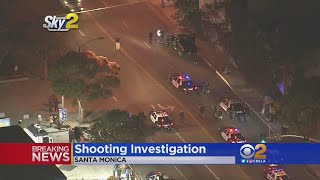 Possible Suspects Located In Shooting Investigation In Santa Monica