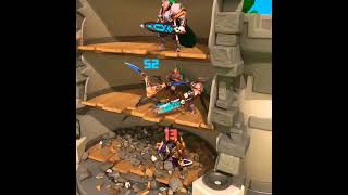 Hero wars, Heroes Charge, Mighty Party mobile games ads collection #18 3D Towers screenshot 5