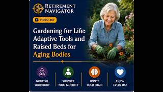 Information GARDENING FOR LIFE, ADAPTIVE TOOLS, and RAISED BEDS for AGING BODIES - Video 267 News