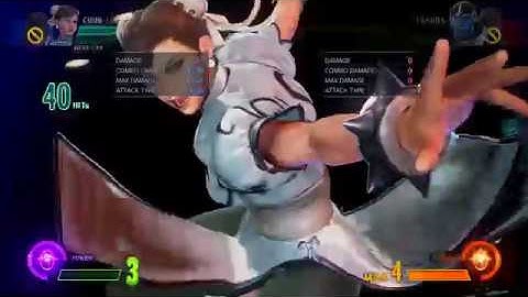 Marvel vs. Capcom Infinite - Chun-Li/Morrigan Solo & Team Combos