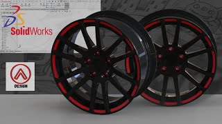 SOLIDWORKS wheel Rim - Alwis Design