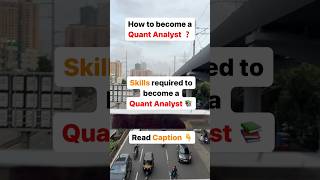 How to become a Quant Analyst  #youtubeshorts #viralshorts #quantanalysis