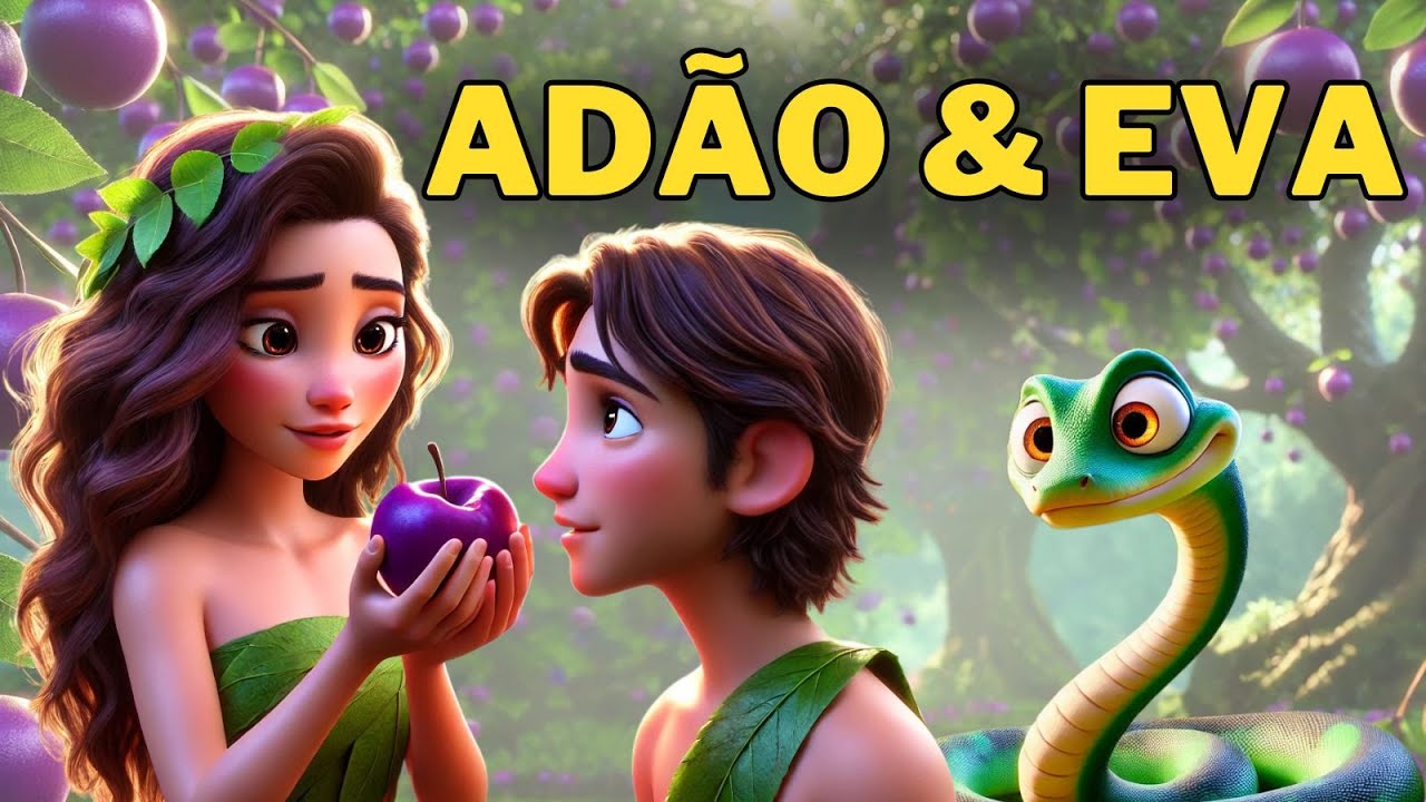 Adão e Eva - História Bíblica Infantil