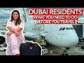 Leaving Dubai during COVID-19: Travel procedures for Dubai Residents