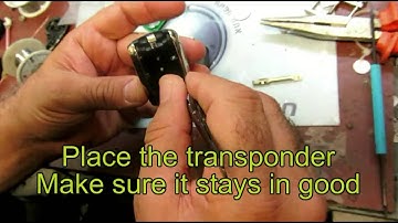 Use KD900 to make remote for Ford tourneo Connect 2007