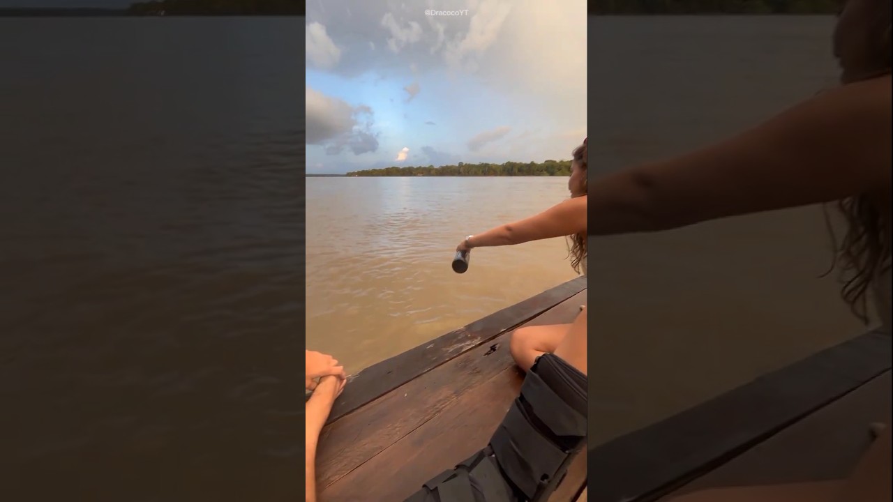 Scary Sea Monster Hiding In River?! 😳