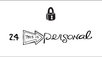 Decision Point 2.4: This is Personal